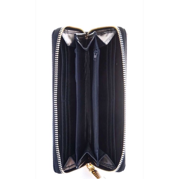 COLORFUL BRIGHT RAINBOW RHINESTONE WALLET - Picture 2 of 2